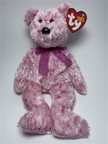 TY Beanie Baby -Smitten the Pink Bear