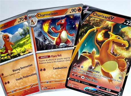 CHARIZARD | CHARMELEON | CHARMANDER