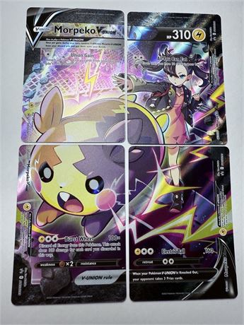 Pokemon Complete 4 card set “Morpeka”