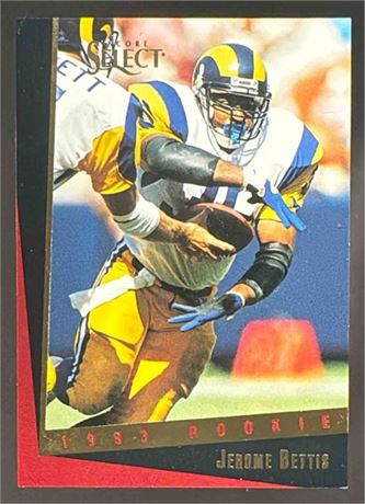 1993 Pinnacle Select Jerome Bettis #172 RC Rams