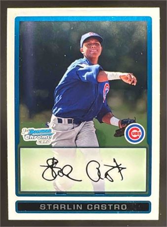 2009 Bowman Chrome Starlin Castro #BCP183 Prospects Cubs