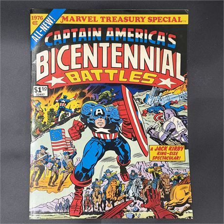 1976 Marvel Comics King-Size Treasury Special Captain America's Bicentennial