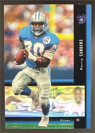 1994 SP Barry Sanders #PB12 All Pro Holoviews Lions