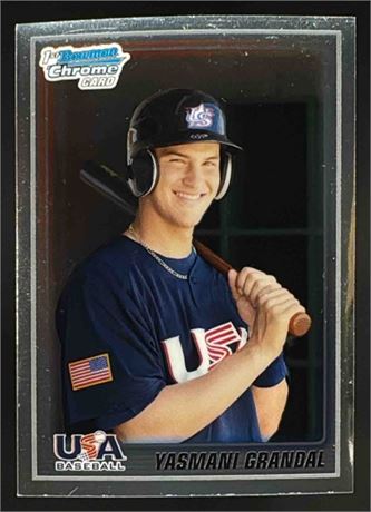 2010 Bowman Chrome Yasmani Grandal #USA-BC8 USA Baseball USA