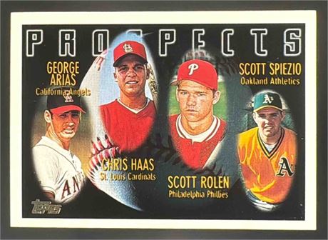 1996 Topps #434 Scott Rolen Rookie