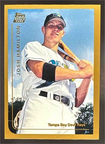 1999 Topps Traded and Rookies Josh Hamilton #T66 RC