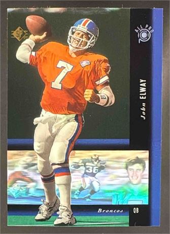 1994 SP John Elway #PB11 All Pro Holoviews Broncos