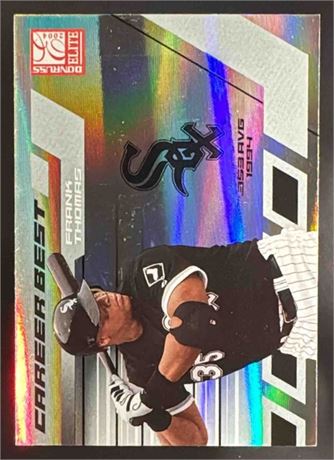 2004 Donruss Elite Frank Thomas #CB-14 Career Best 468/1000 White Sox
