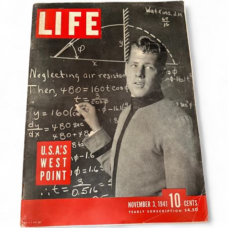 LIFE Magazine (November 3, 1941) - West Point Cover