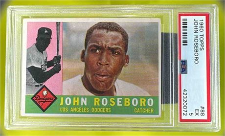 1960 Topps John Roseboro #88 Dodgers PSA 5