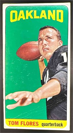 1965 Topps Tom Flores #139 Raiders