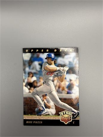 1992 Upper Deck #2 Mike Piazza Star Rookie Dodgers