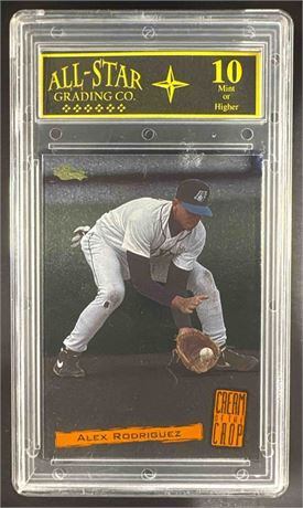 1994 Classic Alex Rodriguez #C11 Cream of the Crop Graded 10 GEM-MINT