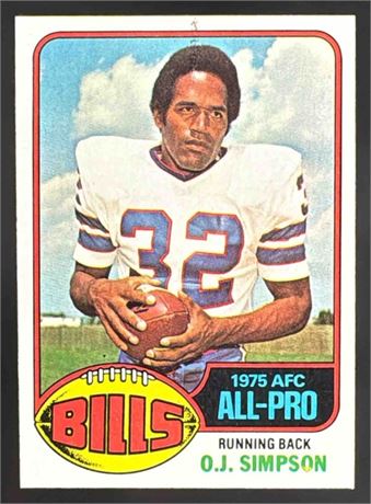 1976 Topps O.J. Simpson #300 Bills