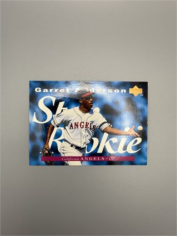 1995 Upper Deck #216 Garret Anderson Star Rookie