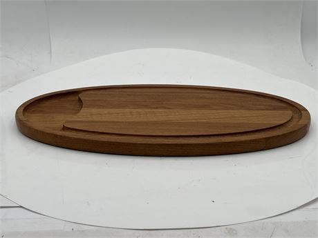 Dansk Brand Teak Wood Cutting Board/Cheese Board