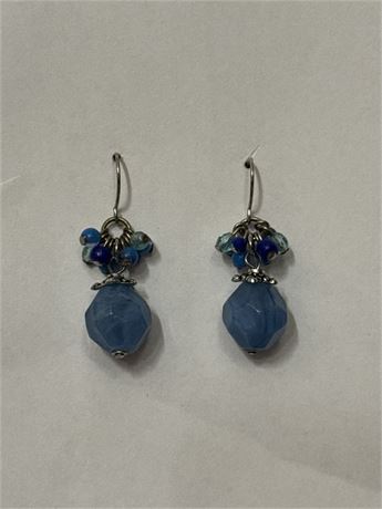 Pair Of Artisan-Made Dangle Earrings