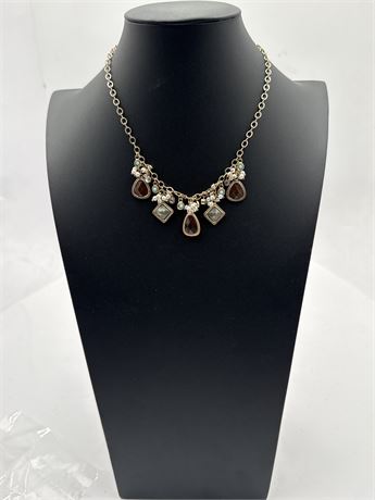 Veronese Brand Italian Fringe Necklace